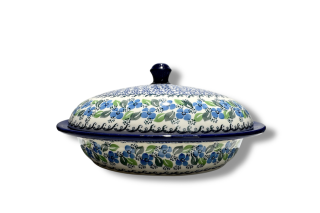 615 Bunzlau Ovale Ovenschaal 1419X